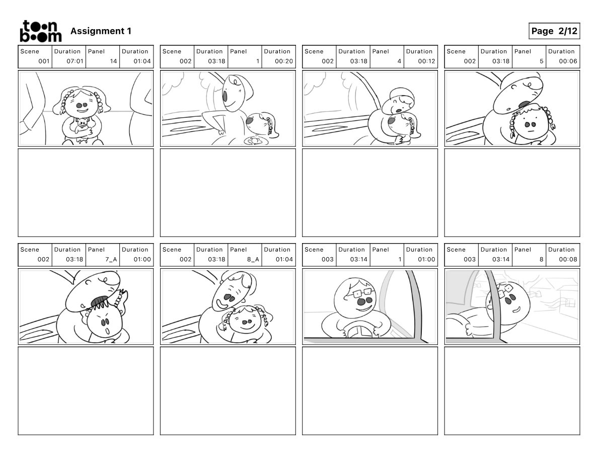 Sniff storyboard frame 2
