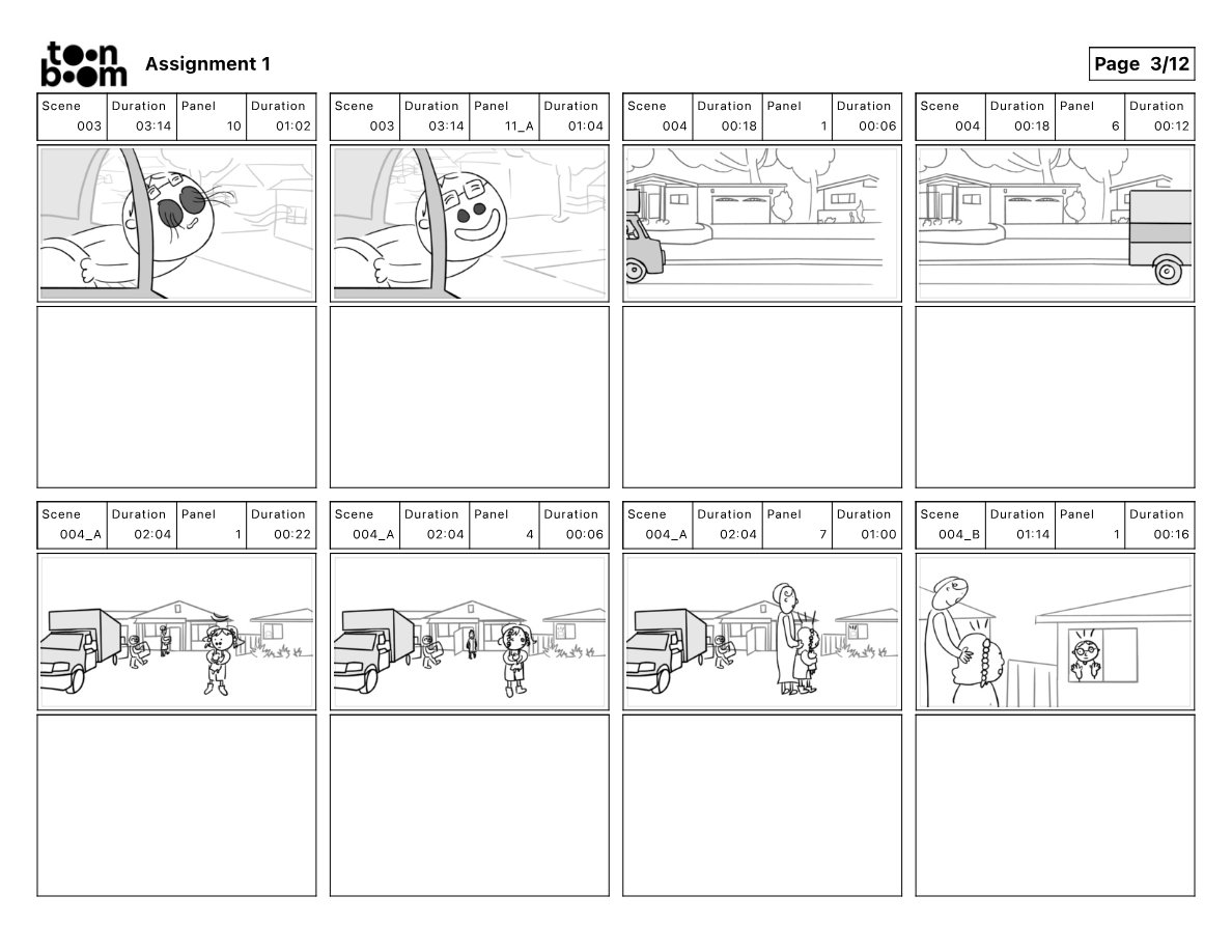 Sniff storyboard frame 3