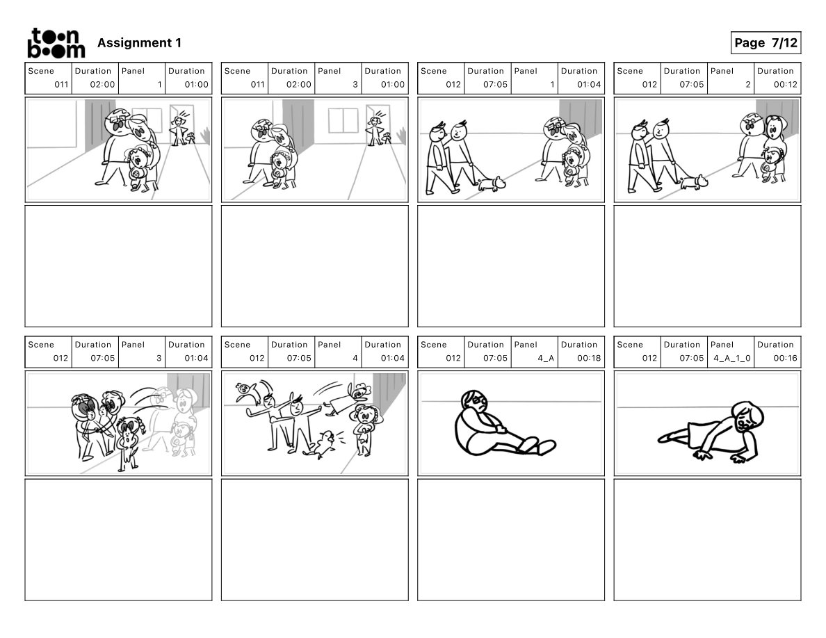 Sniff storyboard frame 7